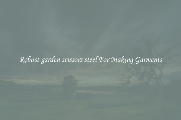 Robust garden scissors steel For Making Garments