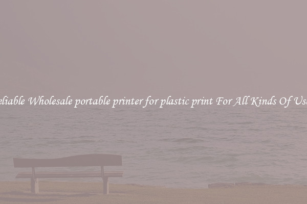 Reliable Wholesale portable printer for plastic print For All Kinds Of Users