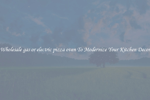 Wholesale gas or electric pizza oven To Modernize Your Kitchen Decor