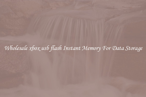 Wholesale xbox usb flash Instant Memory For Data Storage