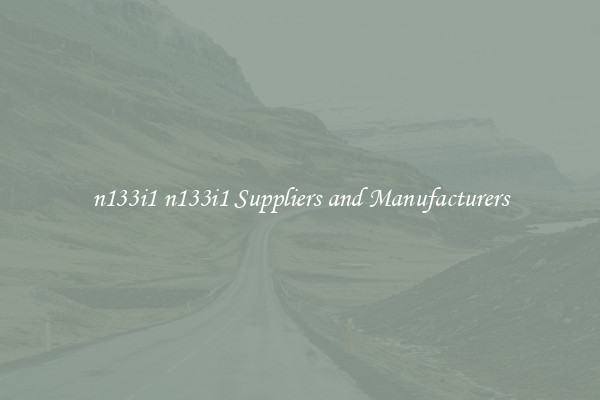 n133i1 n133i1 Suppliers and Manufacturers
